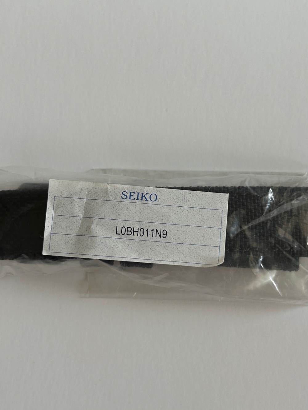 Seiko Replacement Watch Band LOBHO11N9